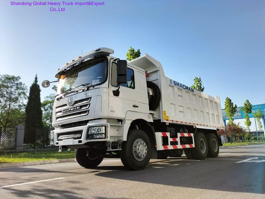 Shacman F3000 Heavy Duty Dump Truck met U-vormige lading, airconditioned cabine en snel lossen voor mijnbouw en bouw