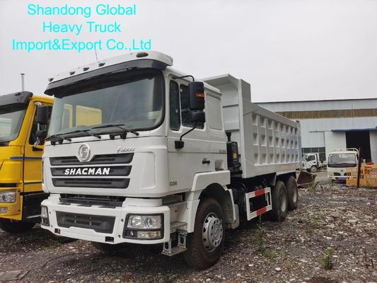 Shacman F3000 Heavy Duty Dump Truck met U-vormige lading, airconditioned cabine en snel lossen voor mijnbouw en bouw
