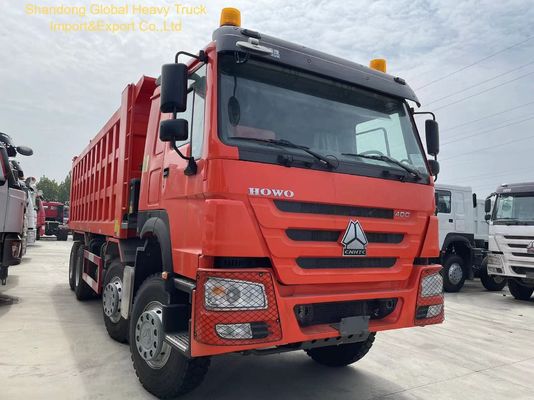 HOWO-7 8x4 Zware Dump Truck met 12.00R20 Banden, 400L Brandstoftank en 8600×2300×1500 mm Laadbak