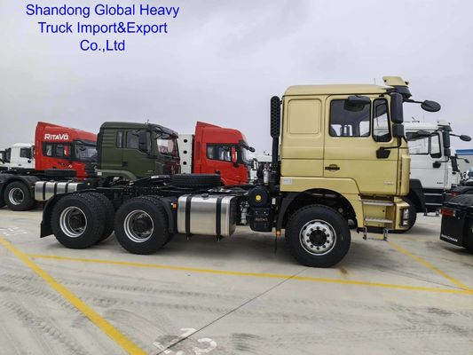 Heavy Duty 380 420HP Shacman F3000 Traktor Truck met 10/12-speed handgeschakelde transmissie en slaapcabine