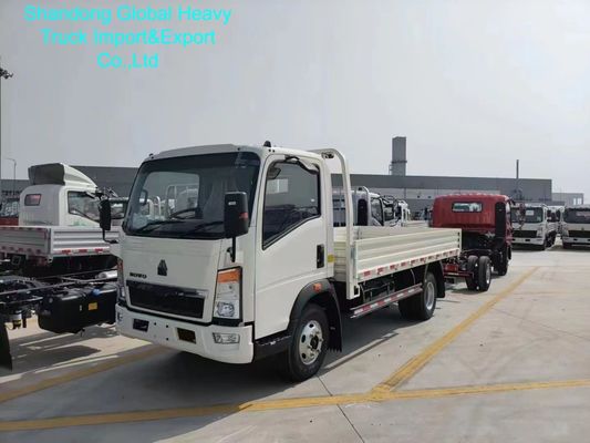 HOWO 4x2 Light Cargo Truck 4.2m Box 5-10T Capacity