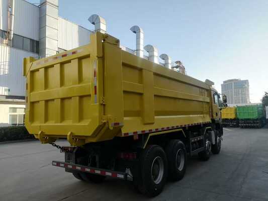 China Sinotruk HOWO Gebruikte 371/375PK 8x4 Rechtsgestuurde Mini Kipper