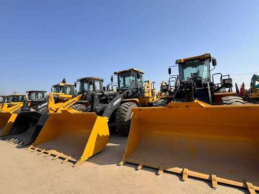 XCMG ZL50GN 5 Ton Wielader met 3,0 m3 Rotsbak en 162 kW Nominaal Vermogen voor de Bouw