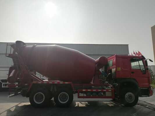 Gereviseerde Sinotruk HOWO Betonmixer Truck 371PK met 12-16 CBM Capaciteit voor Bouwprojecten
