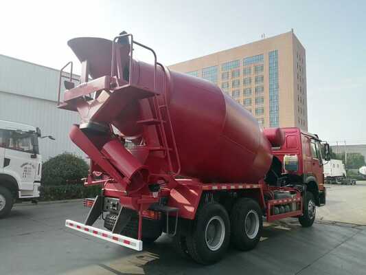 2026 Brand New HOWO Betonmixer Truck met 6x4 Drive Type, 8m3 - 12m3 Drum Capacity en 336-420 HP Motor Power voor de bouw in Nigeria