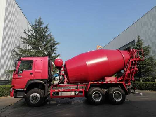 China Nieuwe HOWO Betonmixer Vrachtwagen met 6m3 8m3 10m3 Capaciteit voor Bouwprojecten