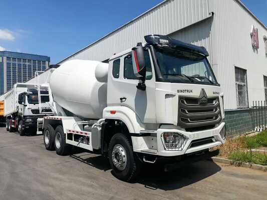 Nieuwe Sinotruk HOWO 8X4 Betonmengtruck met > 400 pk maximaal pk en Euro 2/3 emissienorm