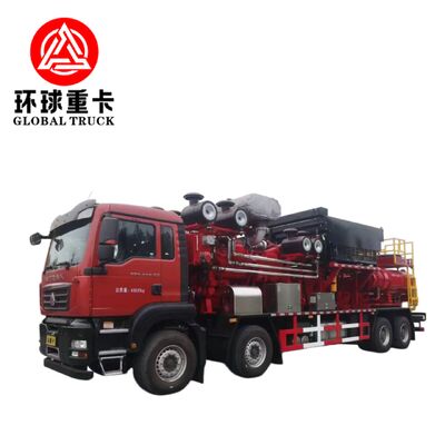 High-Efficiency 8×6 Drive Configuration Hydraulic Fracturing Truck with 2,500 HP Power Output and 15,000 psi Maximum Pressure for Oil Extraction