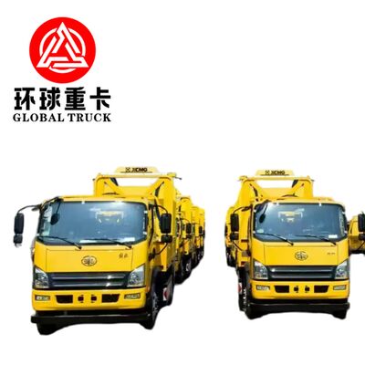 HOWO 4×2 350 pk Diesel Crash Cushion Truck met schaarhef voor Nigeria verkeersveiligheid en bouwzone bescherming