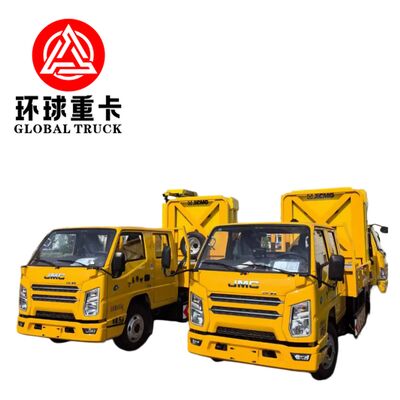 HOWO 4×2 350 pk Diesel Crash Cushion Truck met schaarhef voor Nigeria verkeersveiligheid en bouwzone bescherming