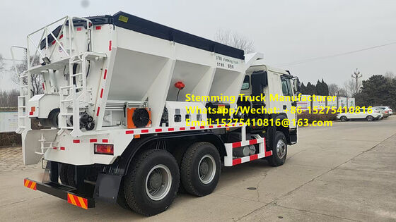 High efficiency remote control Stemming Truck Stone filling vehicle GLOBAL-12 10/15/20 ton Multifunctional Blast service mobile explosive Manufacturing Unit Kazakhstan Uzbekistan Indonesia Congo MMU