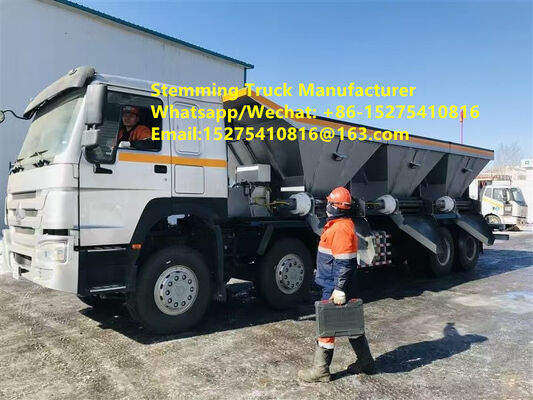 Warmverkoop Intelligente Stemming Truck Blasting service van grote open mijn gat vulvoertuig 20 ton Multifunctionele Mongolië Guinee Kazakhstan Oezbekistan Indonesië DRC Saoedi-Arabië Australië