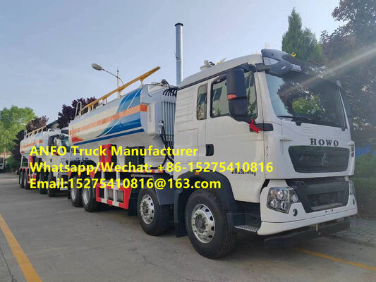 Goedkopere prijs Top 1 Erdenet Tavantoolg 15/20/25T газар дээр нь холих, цэнэглэх машин ANFO tэсрэх бодисын ачааны машин Эмульс Mongoolse kolen en staal mijnen tэсэлгээний сервис MMU