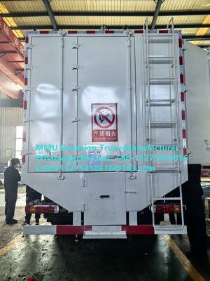 Lage prijs China gemaakt TREAD 15/20/25/30Ton mengen en laden emulsie Bulk ANFO Vrachtwagens mobiele explosieven Productie Unit Mongolië CONGO DRC PERU GHANA ZIMBABWE Mijnbouw Ontploffingsservice MMU