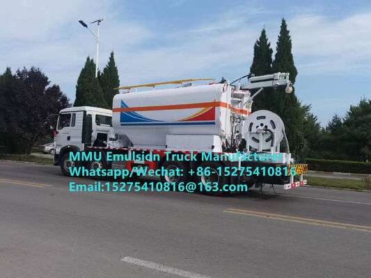 Hot sale Duurzame HOWO 15T GLOBAL-BCRH-15 mobiele meng- en laadwagen voor bulkexplosieven Mongolië Mijnbouw explosieve diensten Kazachstan Oezbekistan Indonesië Congo DRC GUINEE MMU