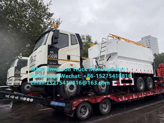 China Top één HOWO 20Ton BCRH-20 meng- en laadmachine emulsie Bulk explosieven vrachtwagen Mongolië Mijnen Blast mobiele explosieven productie-eenheid Kazachstan Oezbekistan Indonesië Congo DRC MEMU MMU