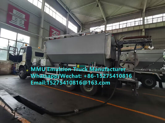 China Top één HOWO 20Ton BCRH-20 meng- en laadmachine emulsie Bulk explosieven vrachtwagen Mongolië Mijnen Blast mobiele explosieven productie-eenheid Kazachstan Oezbekistan Indonesië Congo DRC MEMU MMU