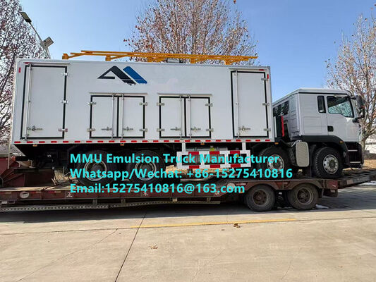 GOOD BLAST QUALITY AND SAFETY 20TON EMULSION-BASED BULK EXPLOSIVES TRUCK VEHICLE FOR WET OR DRY BLASTHOLES MONGOLIA, KAZAKHSTAN, UZBEKISTAN, INDONESIA, CONGO DRC, ZAMBIA, TANZANIA, GUINEA