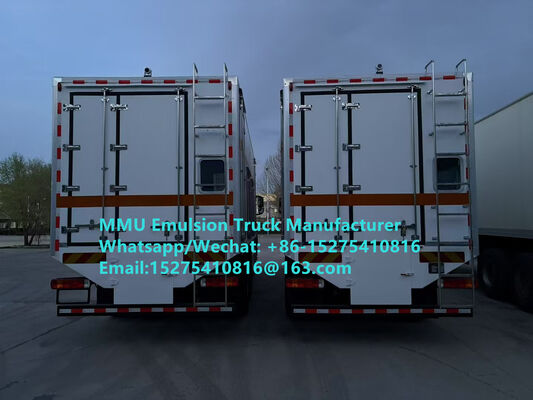 VEILIGERE, DUURZAMERE RESULTATEN 20/25/30TON EMULSIEBASIS BULK EXPLOSIEVEN TRUCK VOERTUIG VOOR NATTE OF DROGE BOORGATEN MONGOLIË, KAZACHSTAN, OEZBEKISTAN, INDONESIË, CONGO DRC, ZAMBIA, TANZANIA, GUINEA