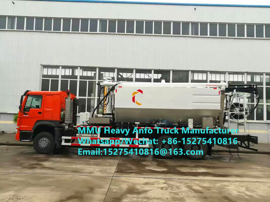 Mengen en laden op locatie van multifunctionele zware ammoniumolie-explosieven Vrachtwagen 15/20/25 ton zware emulsie ANFO-vrachtwagen MMU MEMU Rusland/Kazachstan/Oezbekistan/Indonesië/Guinea Mijnbouwstraalservice