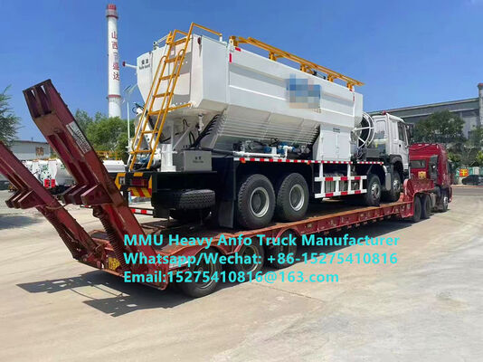 Goedkope hoogwaardige meng- en laadmiddelen voor zware ammoniumolie met meerdere functies Truck 15/20/25Ton Heavy Emulsion ANFO Truck Zambia/Zimbabwe/Tanzania/Ghana/Guinea/Peru Mining Blasting Service
