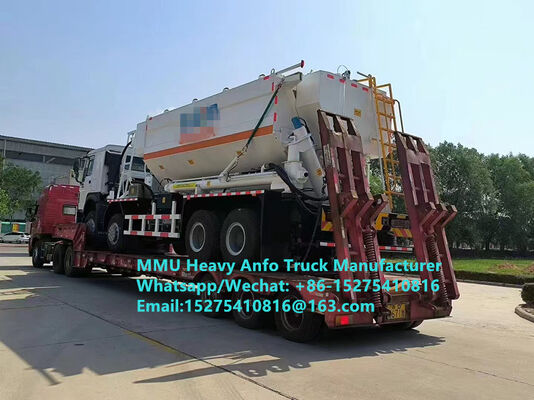 Goedkope hoogwaardige meng- en laadmiddelen voor zware ammoniumolie met meerdere functies Truck 15/20/25Ton Heavy Emulsion ANFO Truck Zambia/Zimbabwe/Tanzania/Ghana/Guinea/Peru Mining Blasting Service