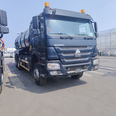 HOWO 15CBM Vacuümzuigtruck met 371 pk en 6×4 aandrijving voor industriële afvalreiniging