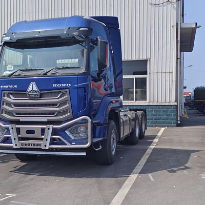 HOWO NX 6×4 trekkervrachtwagen met 380 pk motor en zware bladvering voor zwaar vrachtvervoer