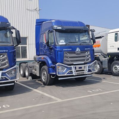 HOWO NX 6×4 trekkervrachtwagen met 380 pk motor en zware bladvering voor zwaar vrachtvervoer