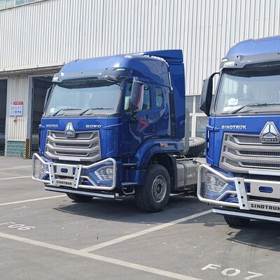 HOWO NX 6×4 trekkervrachtwagen met 380 pk motor en zware bladvering voor zwaar vrachtvervoer