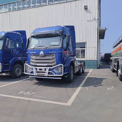 HOWO NX 6×4 trekkervrachtwagen met 380 pk motor en zwaar frame voor zwaar vrachtvervoer