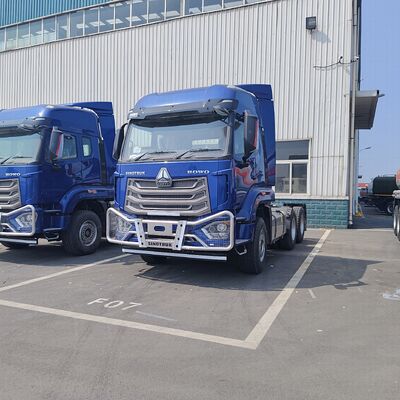 HOWO NX 6×4 trekkervrachtwagen met 380 pk motor en zwaar frame voor zwaar vrachtvervoer