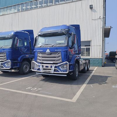 HOWO NX 6×4 trekkervrachtwagen met 380 pk motor en zwaar frame voor zwaar vrachtvervoer