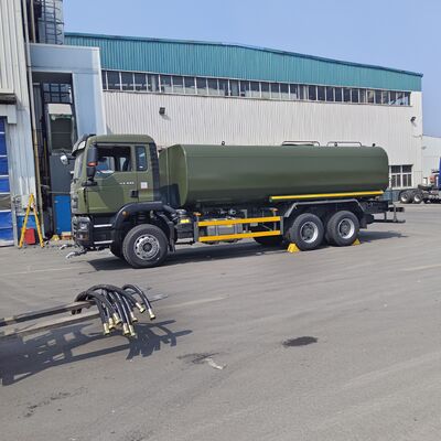 HOWO TX 6×4 water tank truck met 15-20 CBM capaciteit en hoge druk water pomp voor stofbestrijding en irrigatie
