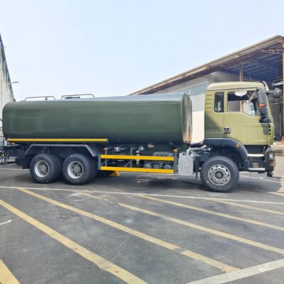 HOWO TX 6×4 watertankstruck met een nuttige lading van 20 ton en Euro 2-emissienorm voor wegstofverwijdering en gemeentelijk gebruik