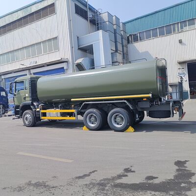 HOWO TX 6×4 watertankstruck met 15-20 CBM capaciteit Hoogdrukcentrifuge waterpomp en versterkte tankcarosserie voor stofonderdrukking en gemeentelijke reiniging