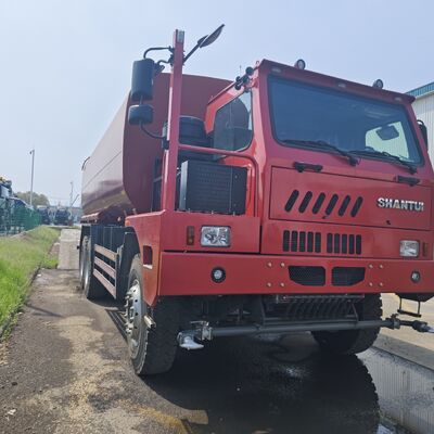 Zware Shantui 6×4 mijnwatersproeiwagen met 20 ton nuttige lading en tank van koolstofstaal