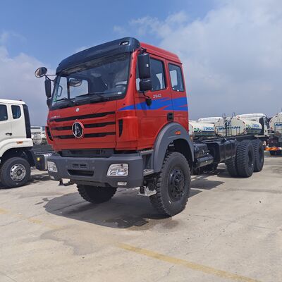 BEIBEN 2648 6×4 zware trekkertruck met 480 pk WEICHAI-motor en chassis van Mercedes-Benz Technology