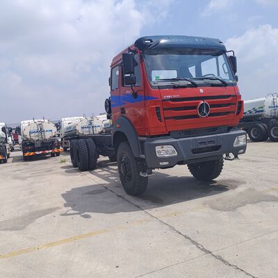 BEIBEN 2642 6×4 zware trekkertruck met 420 pk WEICHAI-motor en chassis van Mercedes-Benz Technology