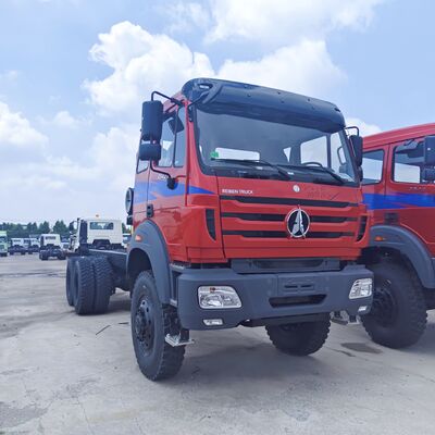 BEIBEN 2642 6×4 zware trekkertruck met 420 pk WEICHAI-motor en chassis van Mercedes-Benz Technology