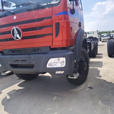 BEIBEN 2642 6×4 zware trekkertruck met 420 pk WEICHAI-motor en chassis van Mercedes-Benz Technology