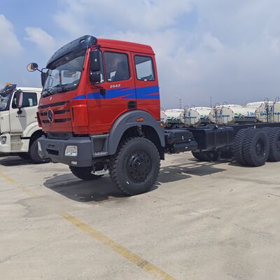 BEIBEN 2638 6×4 zware trekkertruck met 380 pk WEICHAI-motor en chassis van Mercedes-Benz Technology