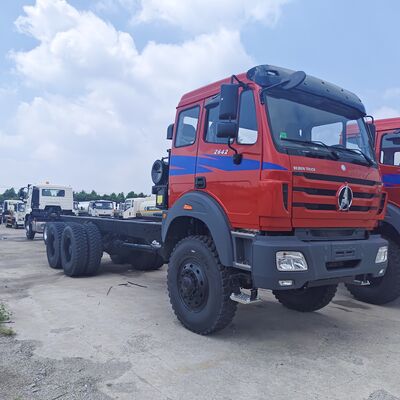 BEIBEN 2638 6×4 zware trekkertruck met 380 pk WEICHAI-motor en chassis van Mercedes-Benz Technology