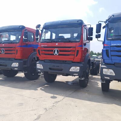 BEIBEN 2642 6×4 zware trekkertruck met 420 pk WEICHAI-motor en chassis van Mercedes-Benz Technology