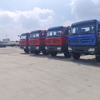 BEIBEN 2638 4×4 Heavy Duty Off-Road Dump Truck met 380 pk WEICHAI-motor en Mercedes-Benz Technology Chassis voor mijnbouw