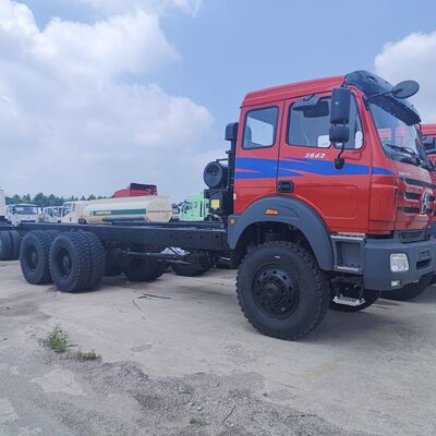 BEIBEN 2638 6×6 zware mijnbouwdumper met 380 pk WEICHAI-motor en 30-35 ton laadvermogen voor offroad-mijnbouw