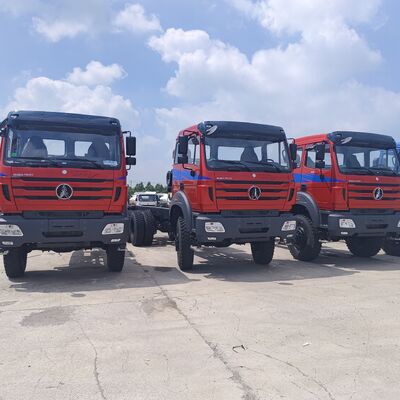BEIBEN 2648 6×4 zware mijnbouw dumptruck met 480 pk WEICHAI motor en 30-40 ton nuttige lading voor koper en kobalt transport