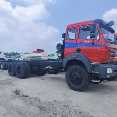 BEIBEN 2642 6×4 zware dumptruck met 420 pk WEICHAI-motor en 25-35 ton nuttige lading voor mijnbouw en bouw