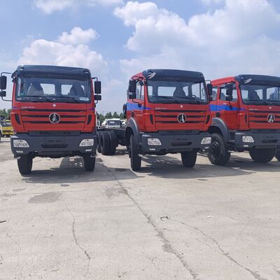 BEIBEN 2642 6×4 zware dumptruck met 420 pk WEICHAI-motor en 25-35 ton nuttige lading voor mijnbouw en bouw