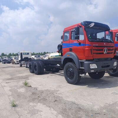 BEIBEN 2648 6×4 zware mijnbouw dumptruck met 480 pk WEICHAI motor en 30-40 ton nuttige lading voor koper en kobalt transport